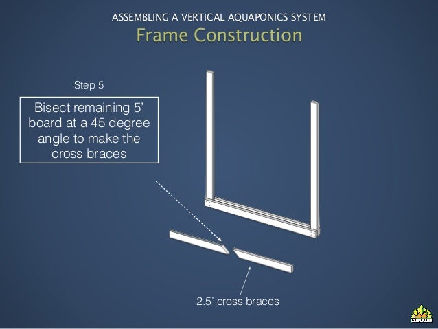 Assembling a Vertical Aquaponics System Assembling a Vertical Aquaponics System