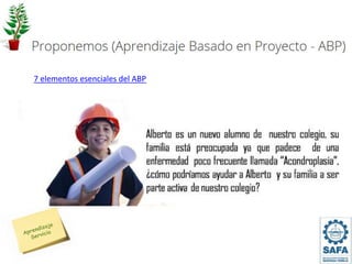 7 elementos esenciales del ABP
 