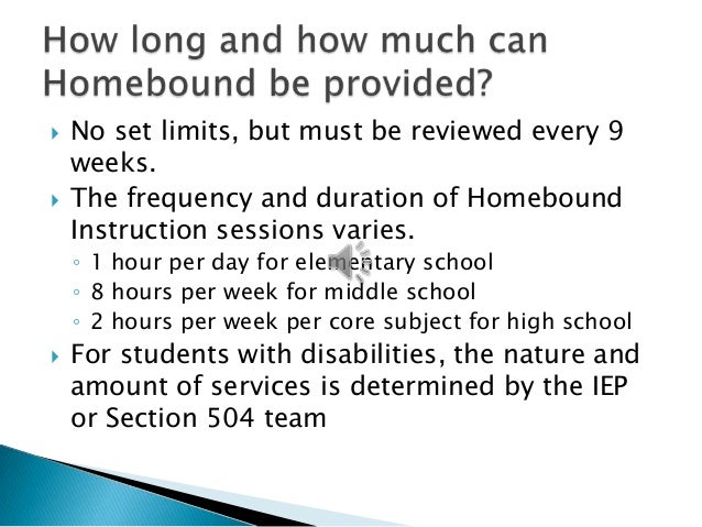 aps homebound instruction fa qs