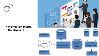 • Information System
Development
 