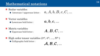 Tensor representations in signal processing and machine learning ...