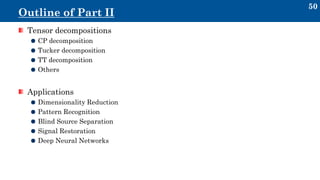 Tensor representations in signal processing and machine learning ...