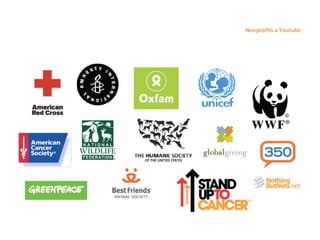 Nonproﬁts	
  a	
  Youtube	
  
 