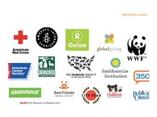 Nonproﬁts	
  a	
  twicer	
  
 