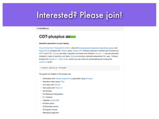 Interested? Please join!
 