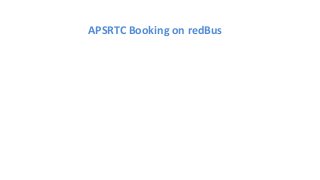 APSRTC Booking on redBus
 