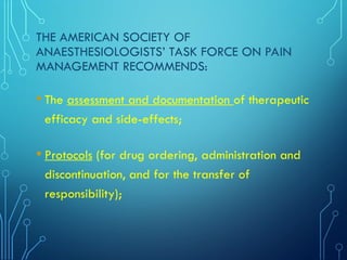 APS TALK.ppt an introductory course to pain service for non ...