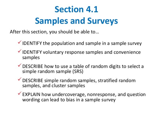 ap stats 4 1 samples surveys