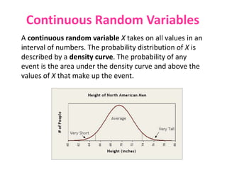 Discrete and Continuous Random Variables | PPTX