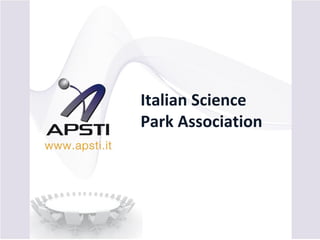 Italian Science
Park Association
 