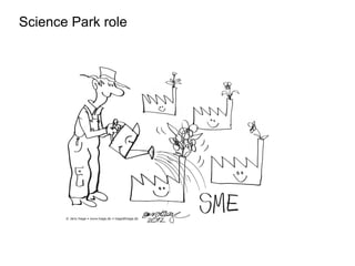 Science Park role
 
