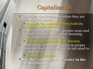 Ap style | PPT