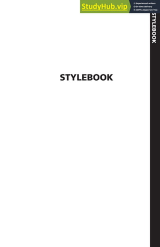 STYLEBOOK
STYLEBOOK
 