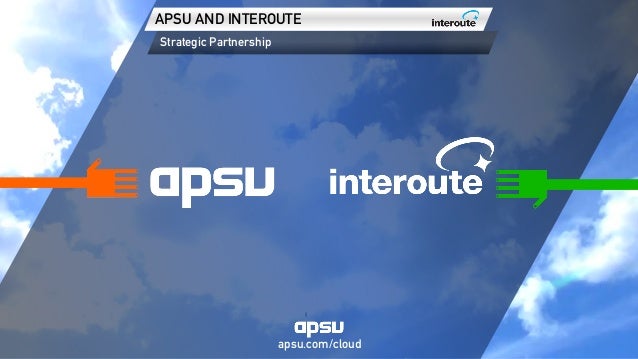 Apsu 2013 Cloud World Forum Presentation