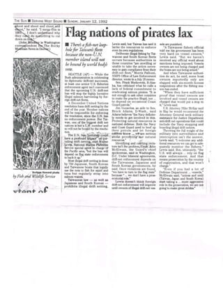 (AP) Bremerton Sun: Flag nations of pirates lax