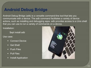 Mobile Application Penetration Testing - Android | PPTX | Operating ...