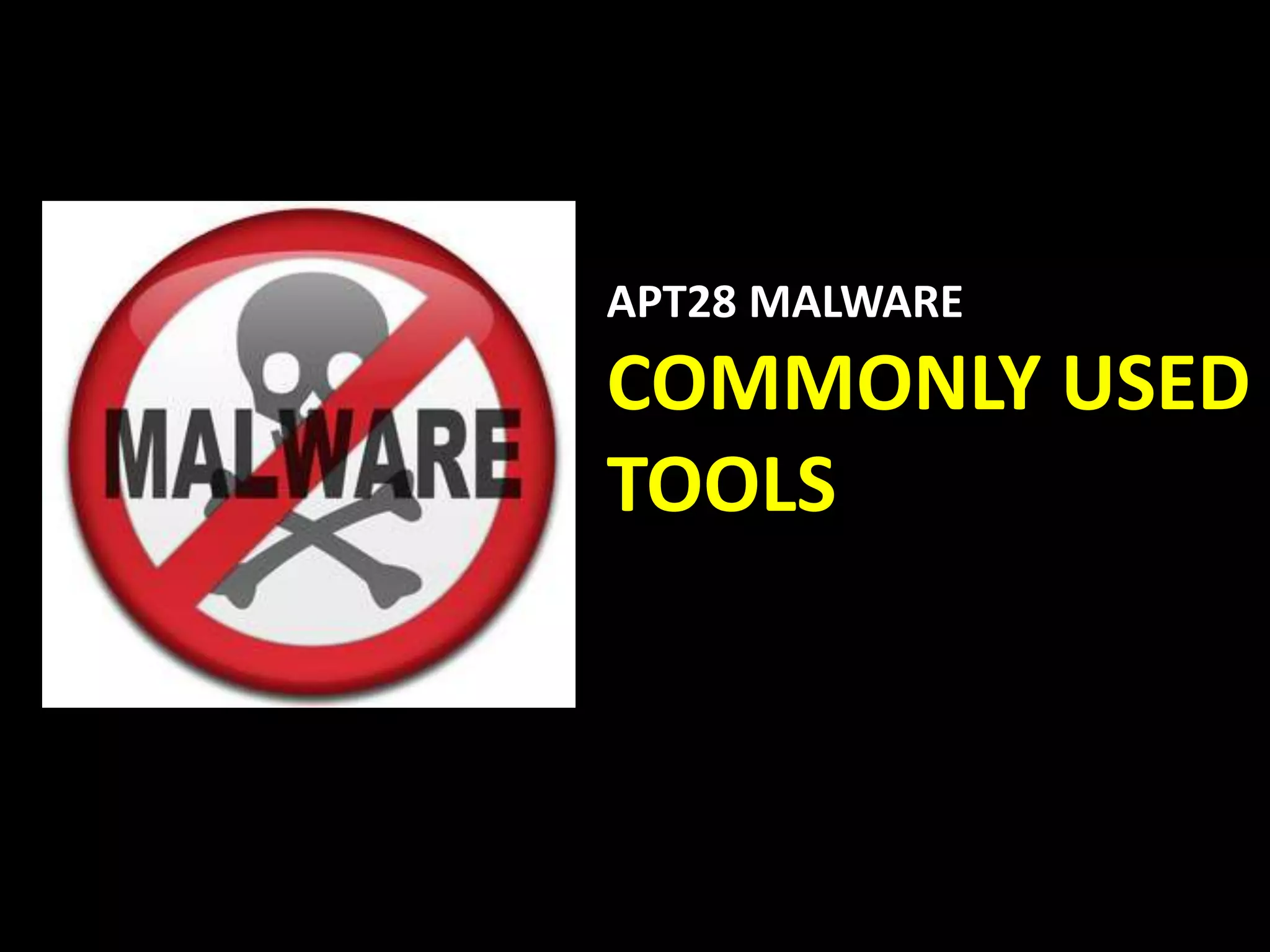 APT 
This tactic could allow APT28 to obtain 
data from the MIA’s network through a 
less-monitored route, limiting the MIA 
network security department’s abilities to 
detect the traffic. 
 