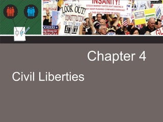 Chapter 4 
Civil Liberties 
 