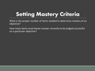 Developing Assessment Instruments Chapter 7 | PPTX