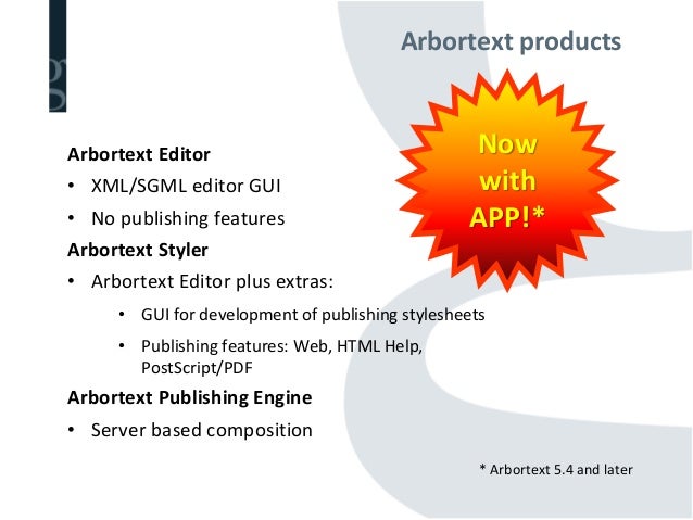 Arbortext and APP for Developers - APPWorld 2011