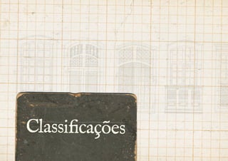 Cl a ssificações 
 