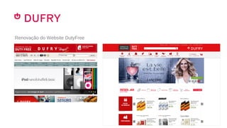 Renovação do Website DutyFree
 