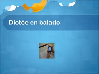 L’outilpermetà l’élève de faire des choix.