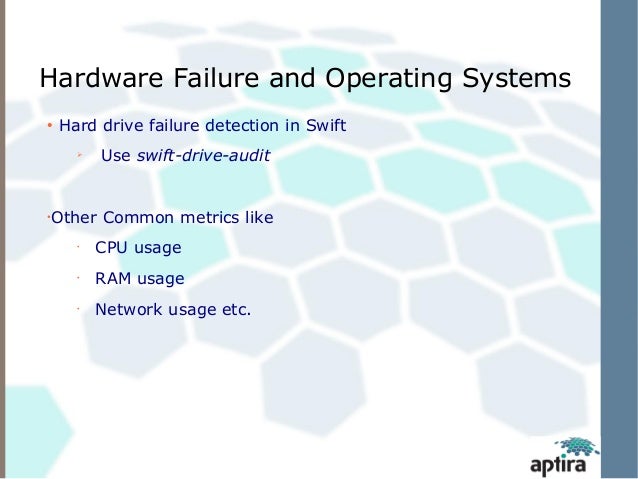 Aptira presents OpenStack swift architecture and monitoring