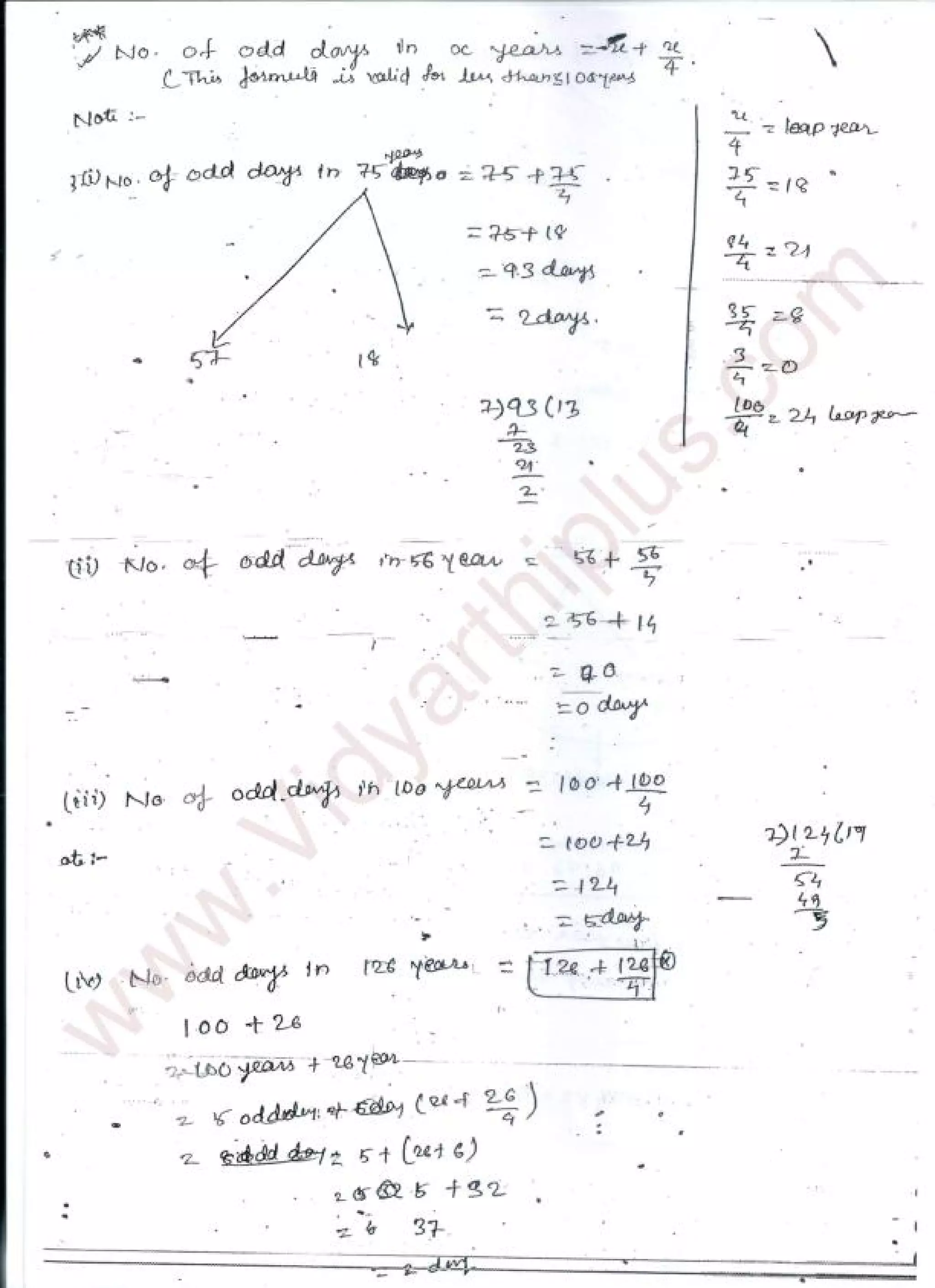 Aptitude 1 Handwritten classes Notes (Study Materials) for IES PSUs GATE Bank PO IBPS