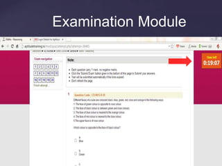 Examination Module
 
