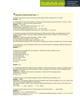 Aptitude Questions With Answers For Time Distance Problems | PDF