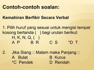 Aptitude Tahun 6