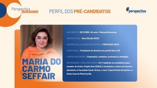 Perspectiva Durango: Eleições Manaus 2024