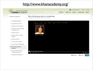 http://www.khanacademy.org/
 