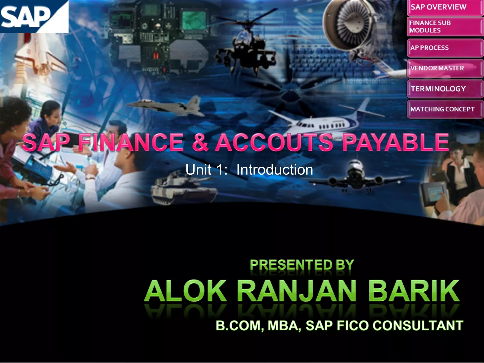 Unit 1:  Introduction 