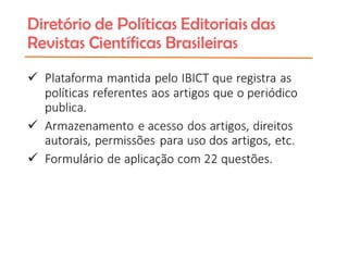 Indexação de Periódicos Científicos