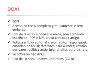Indexação de Periódicos Científicos