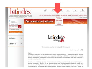 Indexação de Periódicos Científicos