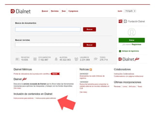 Indexação de Periódicos Científicos