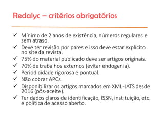 Indexação de Periódicos Científicos