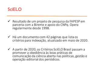 Indexação de Periódicos Científicos