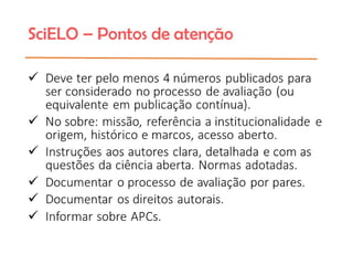 Indexação de Periódicos Científicos