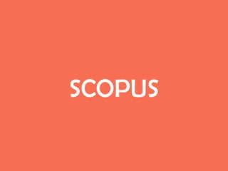 Indexação de Periódicos Científicos