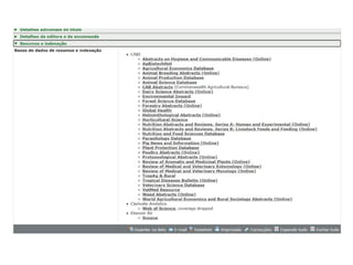 Indexação de Periódicos Científicos