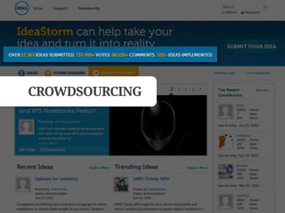CROWDSOURCING
 