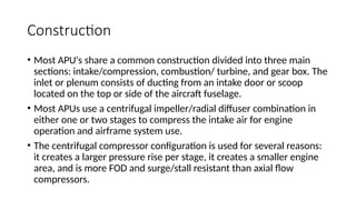 Comprehensive Overview of Aircraft Auxiliary Power Units (APUs) | PPTX
