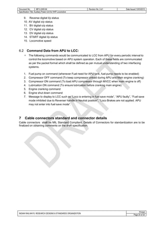 Apu rdso-draft specification-mp-0-2400-64-priliminary revised draft apu ...