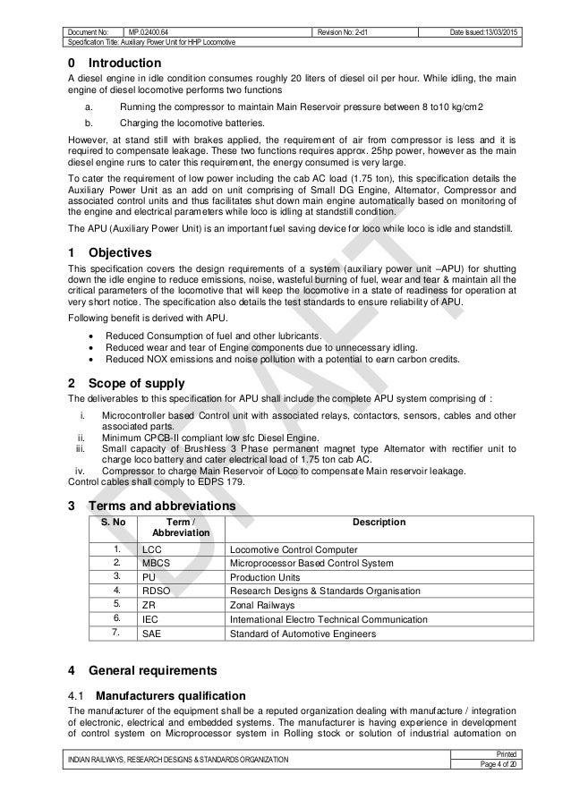 Apu rdsodraft specificationmp0240064priliminary revised draft a…