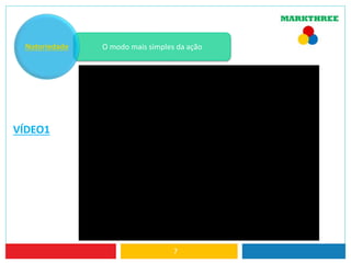 O modo mais simples da ação
7
Notoriedade
VÍDEO1
 