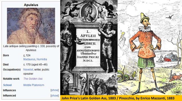 Metamorphosis of Apuleius, the Golden Ass, Possible Inspiration for ...
